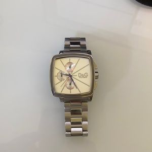 D&G Silver Watch
